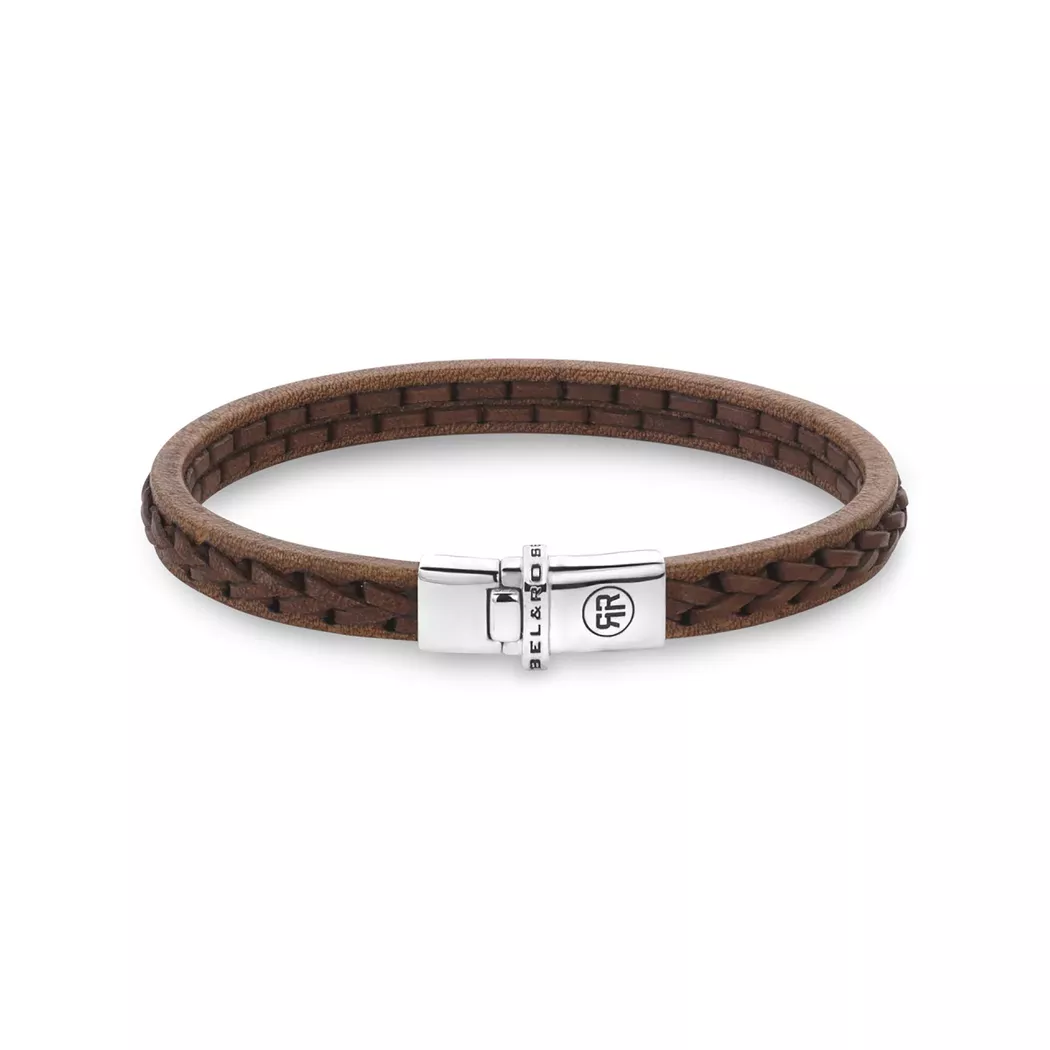 Rebel & Rose - Armband, 17.5CM, Braun