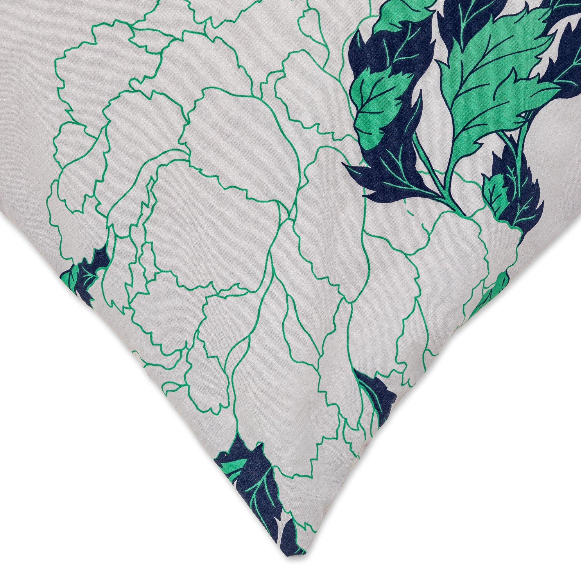 Manor Casalnuovo Taie d'oreiller à motif floral  