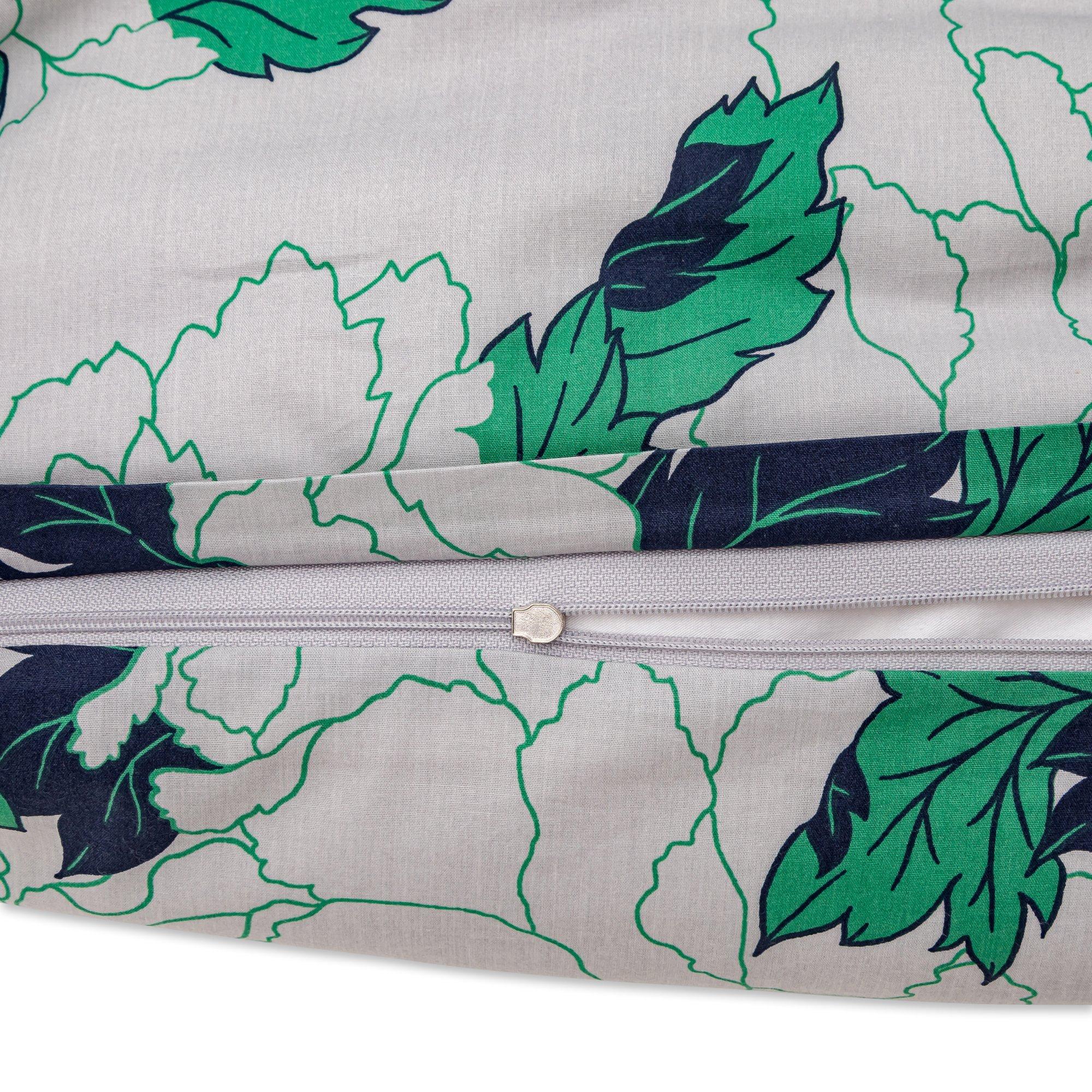 Manor Casalnuovo Taie d'oreiller à motif floral  