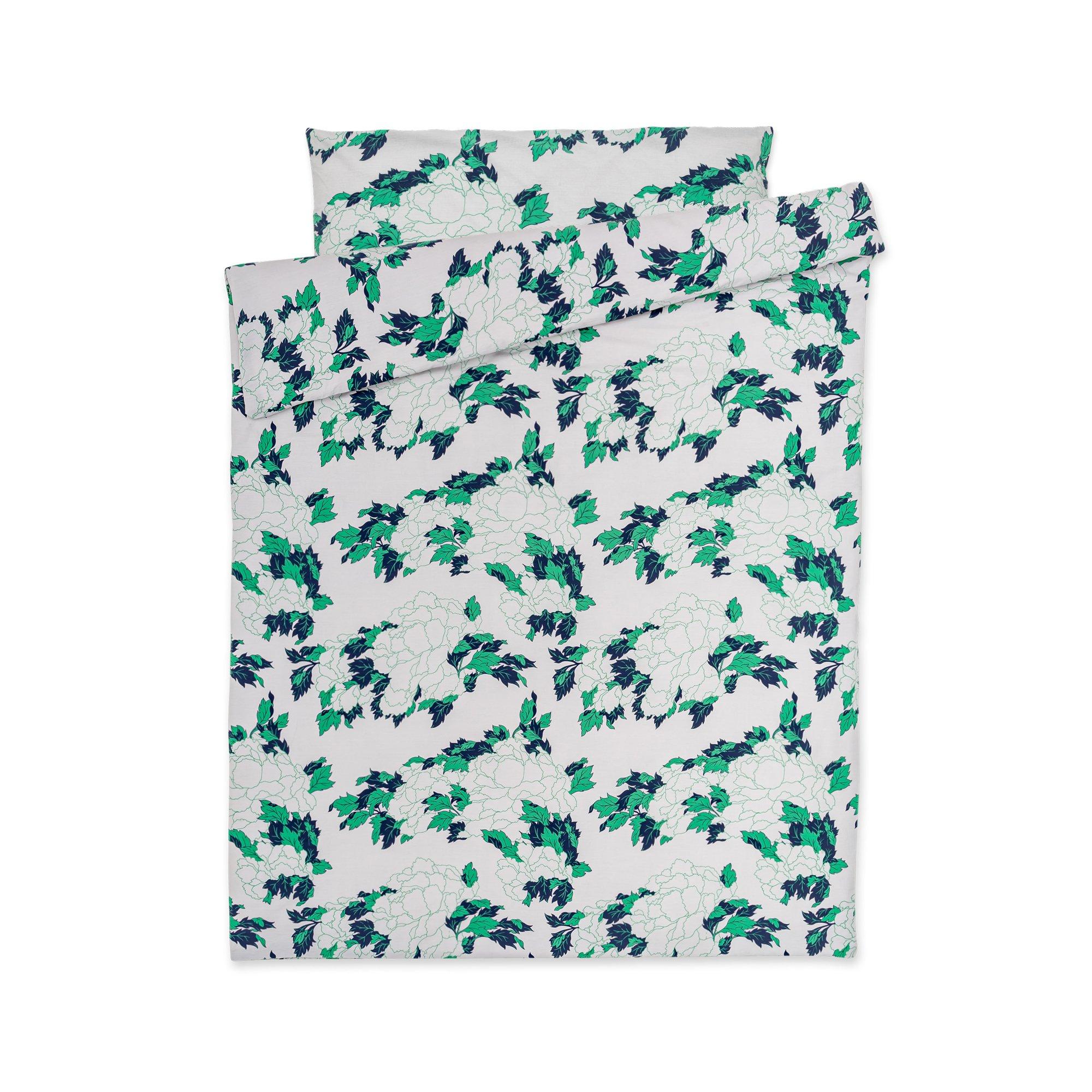 Manor Casalnuovo Taie d'oreiller à motif floral  