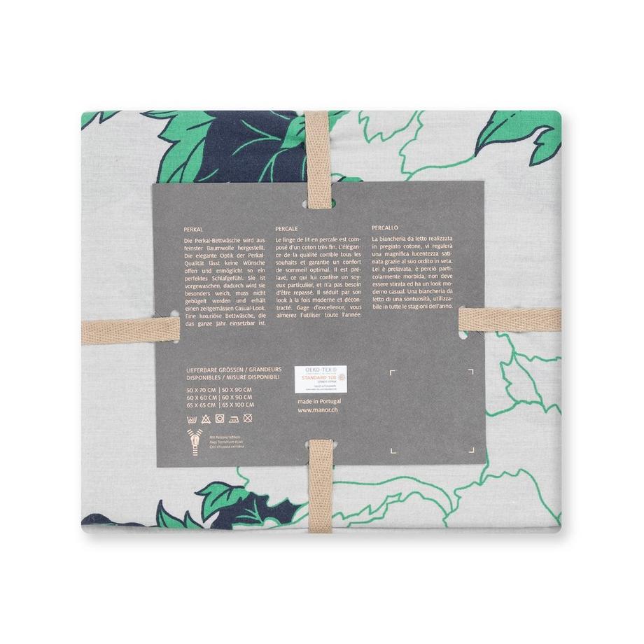 Manor Casalnuovo Taie d'oreiller à motif floral  