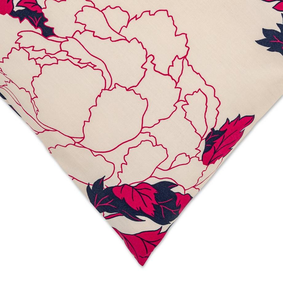 Manor Casalnuovo Taie d'oreiller à motif floral  