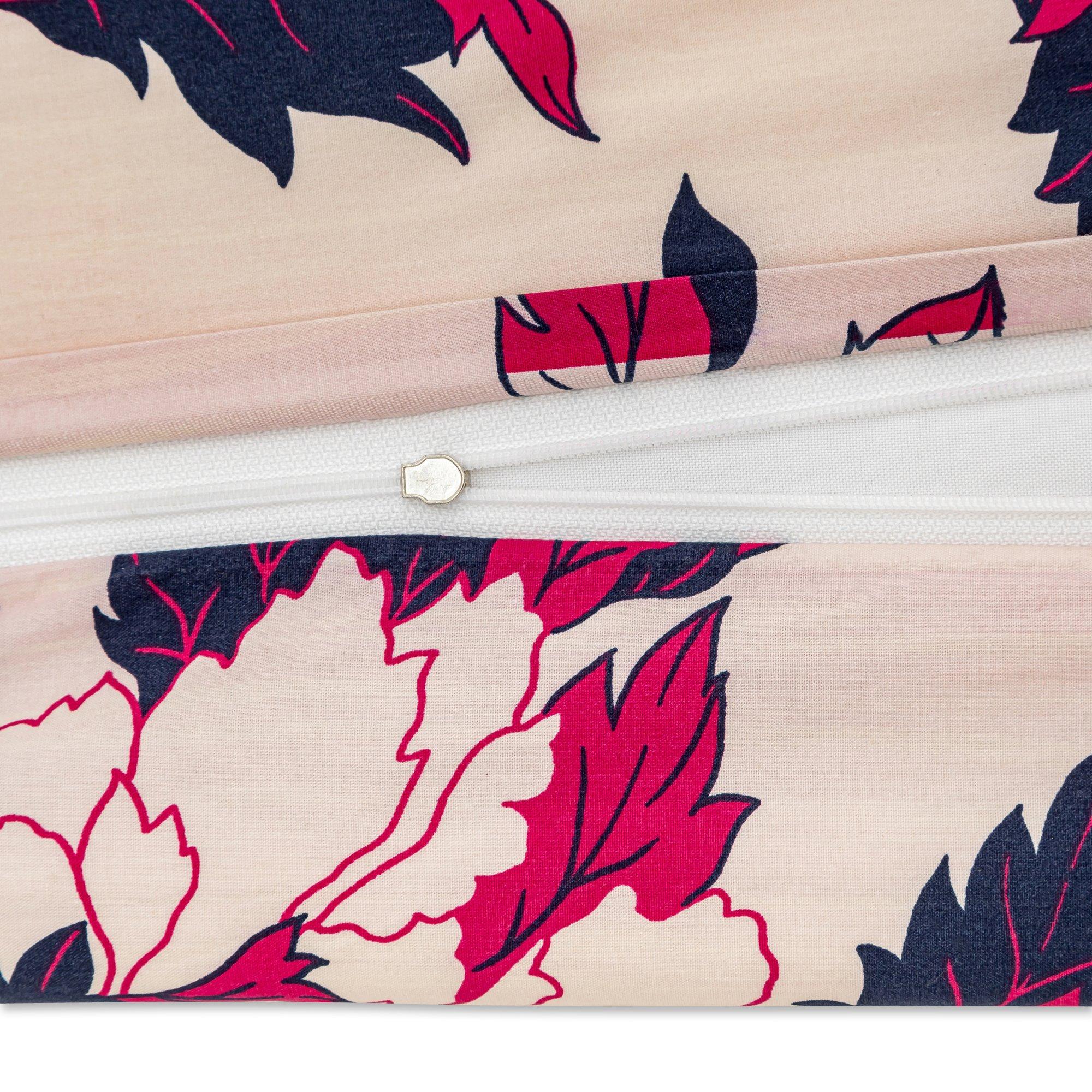 Manor Casalnuovo Housse de couette à motif floral  