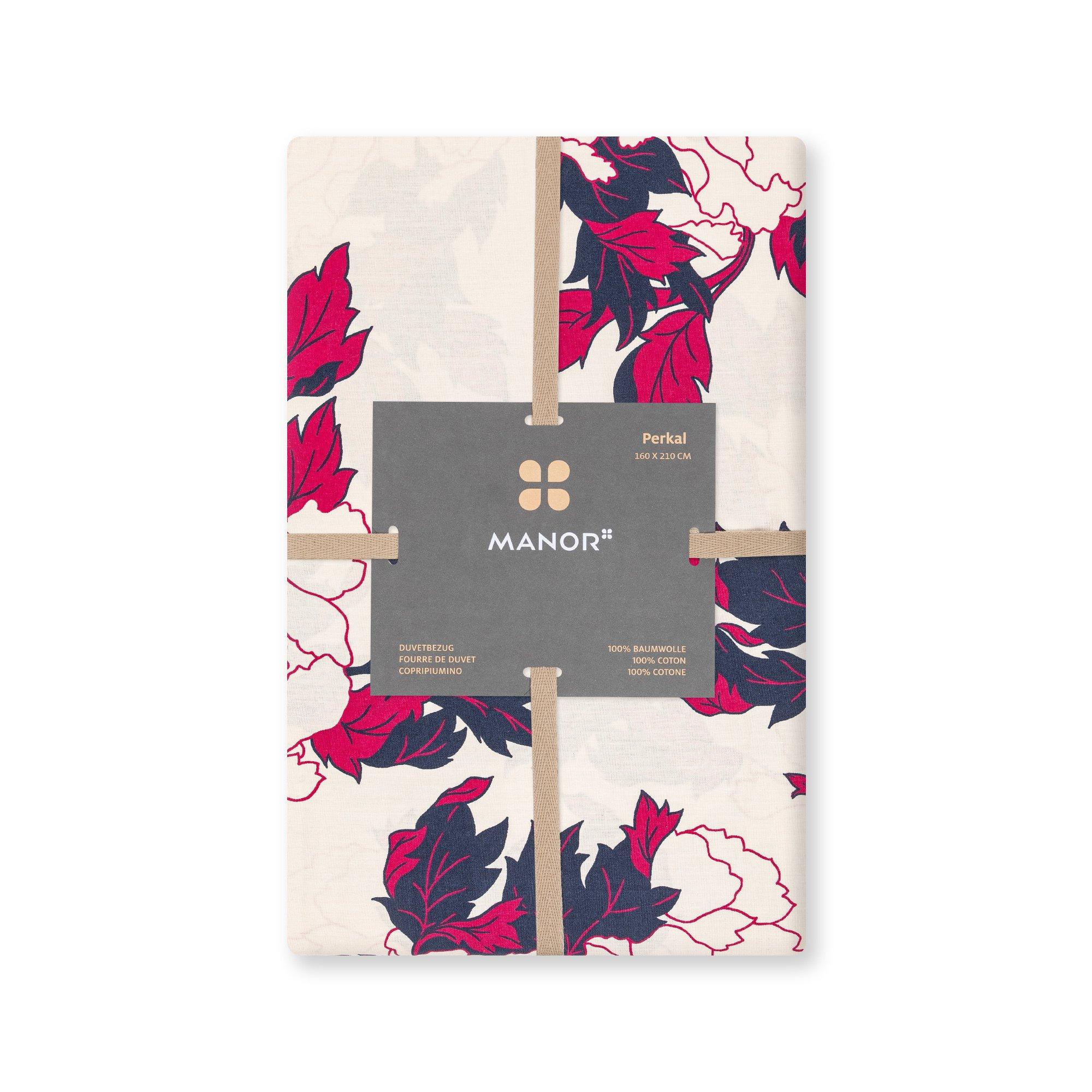 Manor Casalnuovo Housse de couette à motif floral  