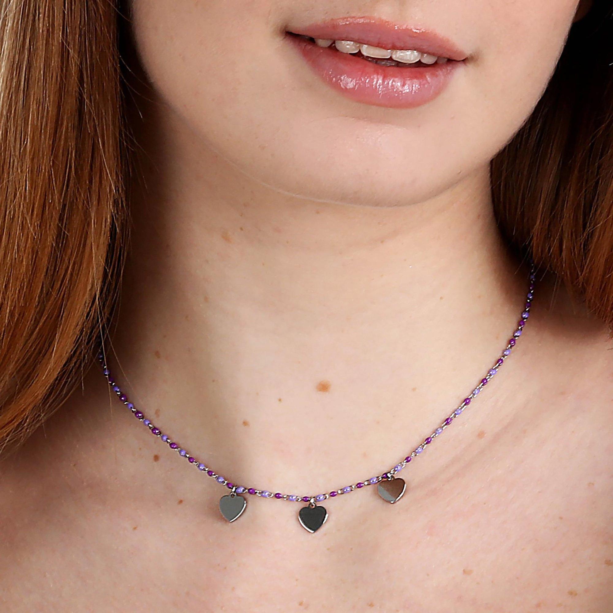 La Petite Story LOVE Collier avec pendentif 