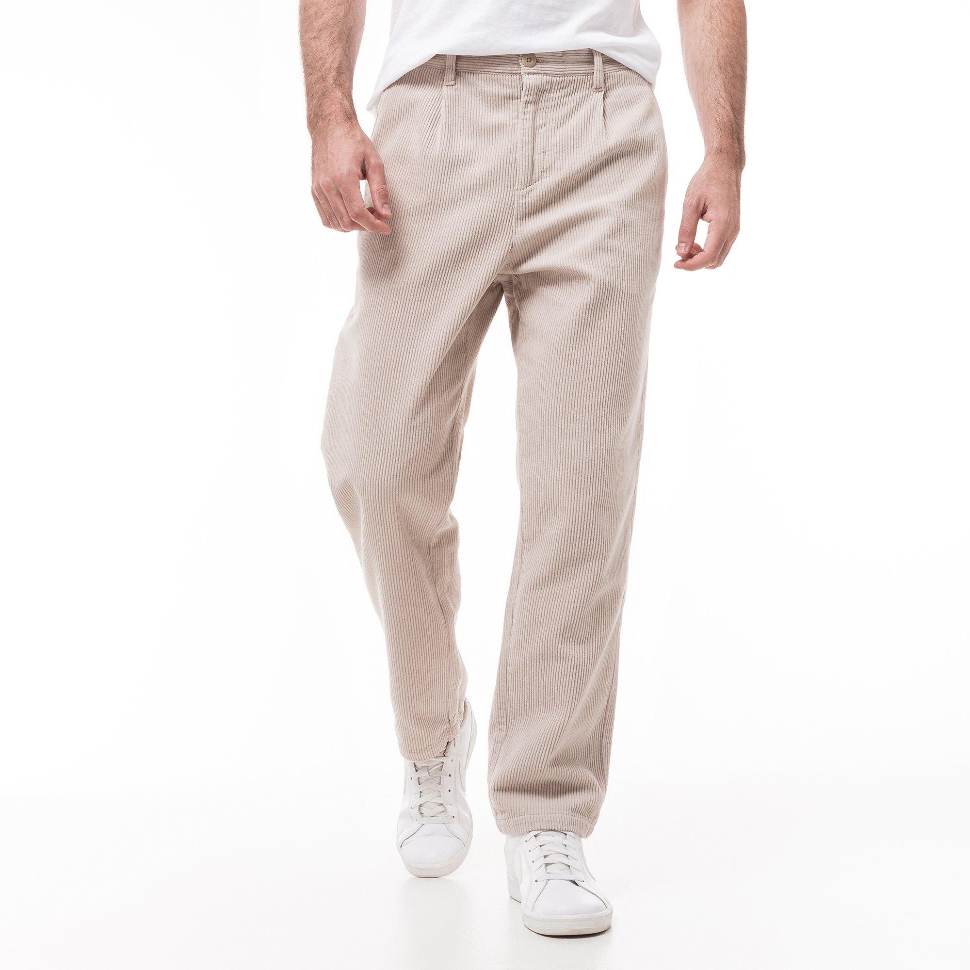Image of Cord Chino, Regular Fit Herren Ecru L34/W34