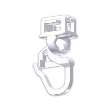 Clic-Gleiter mit Faltenlegehaken kurz 20 Stück