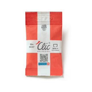 HINNO 'Clic Clic-Gleiter mit Queröse 50 Stück HC07 