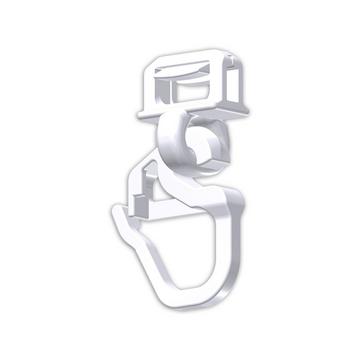 Clic-Gleiter mit Faltenlegehaken kurz 20 Stück