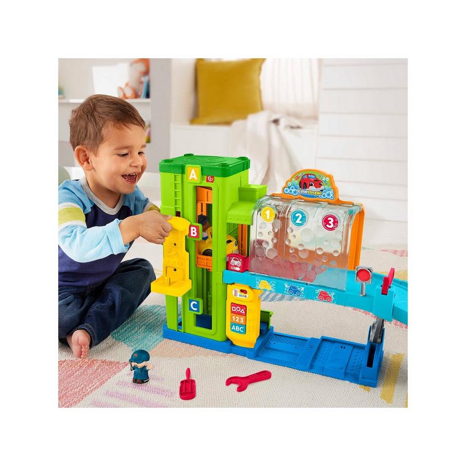 Fisher Price  Little People Auto Waschwerkstatt (DU, F, D, I, QE) 