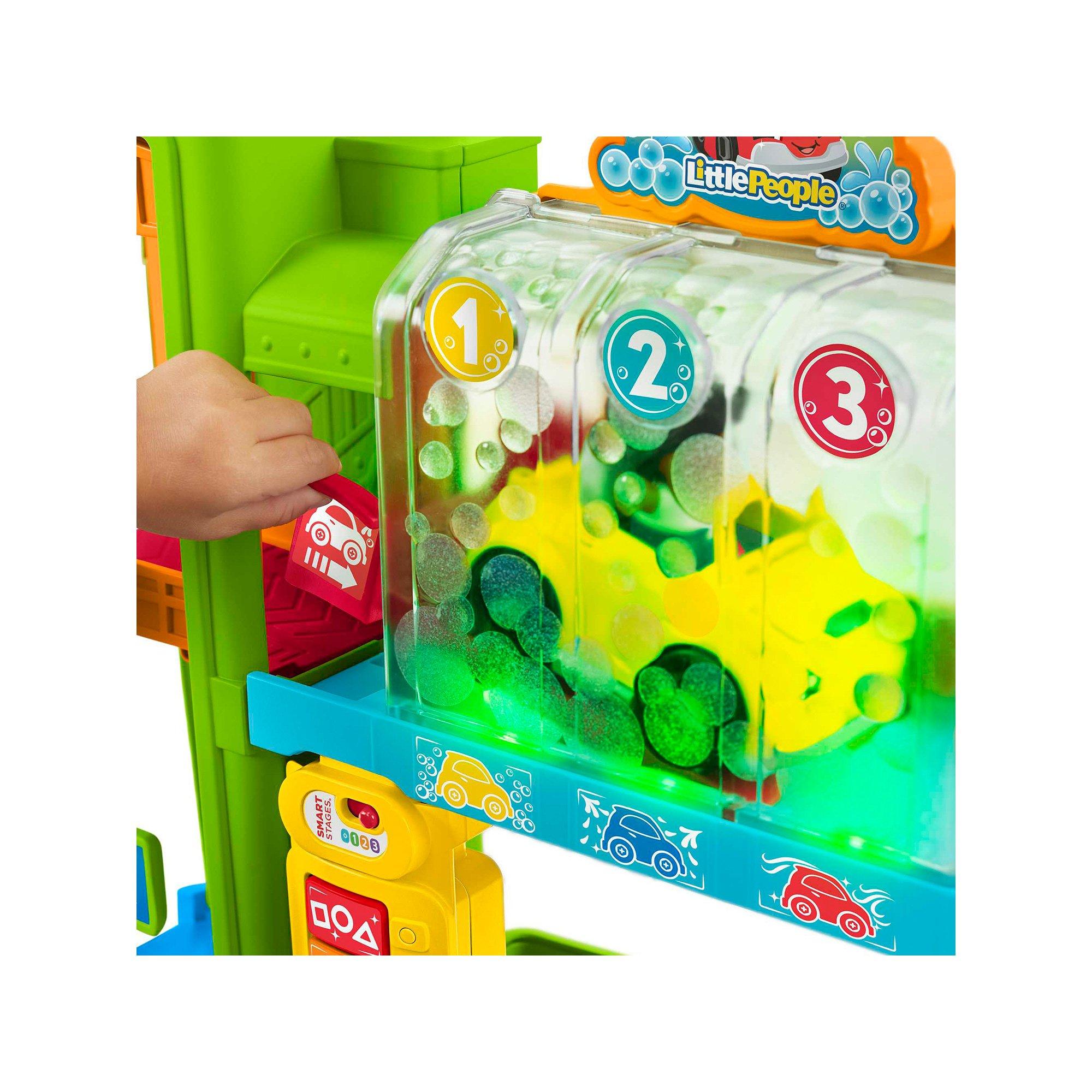 Fisher Price  Little People Atelier de lavage de voitures (DU, F, D, I, QE) 
