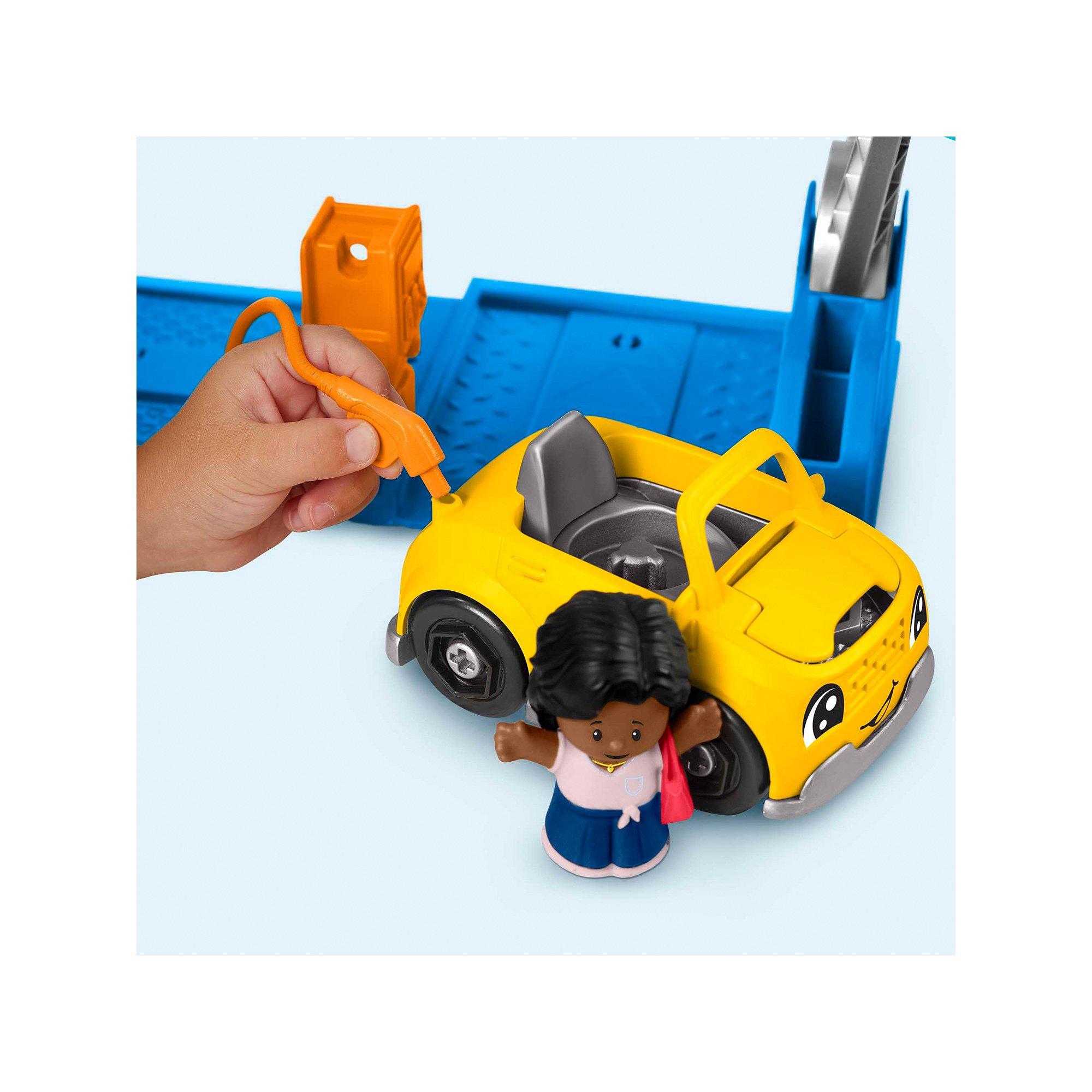 Fisher Price  Little People Officina di lavaggio auto (DU, F, D, I, QE) 