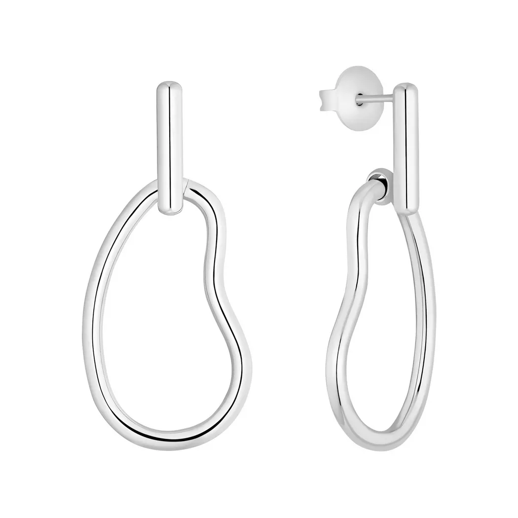 s. Oliver - Ohrstecker, One Size, Silberfarben 3