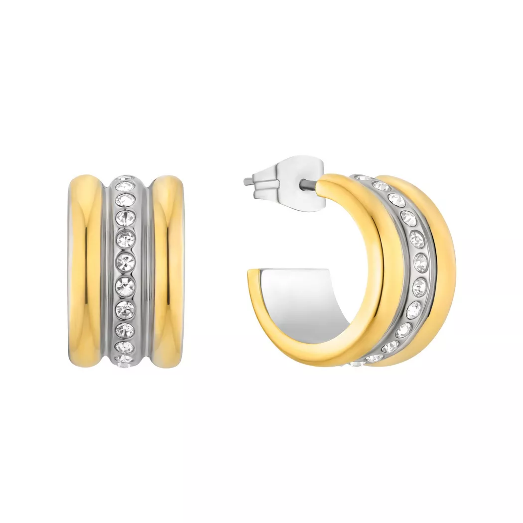 s. Oliver - Ohrstecker, One Size, Goldfarben 2