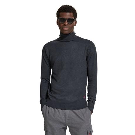 Scotch & Soda Regular fit essentials turtle in Eco Vero Pullover 