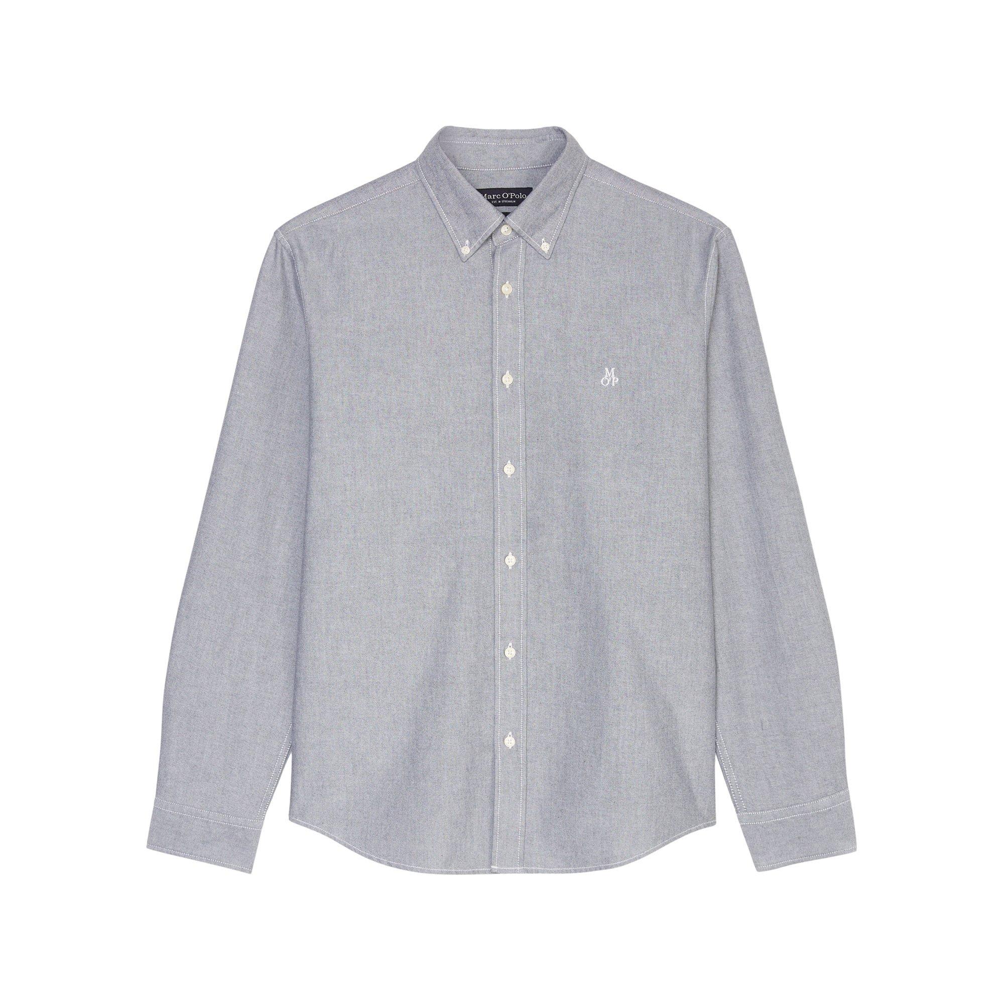 Image of Hemd, Langarm Herren Anthrazit M