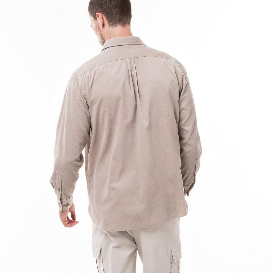 Manor Man Overshirt Cord Kentkragen  