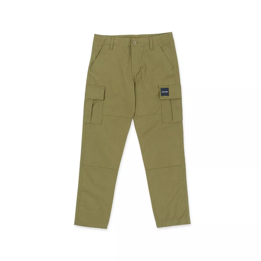 Tommy Hilfiger - Cargohose, Regular Fit, 14A, Olivegrün