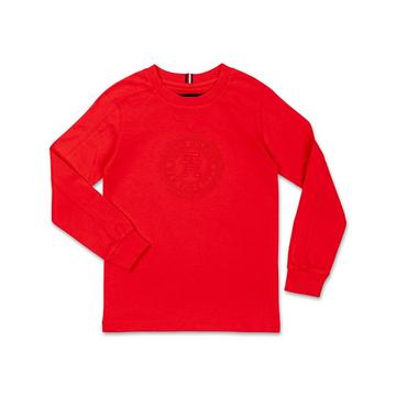 T-Shirt, Rundhals, langarm