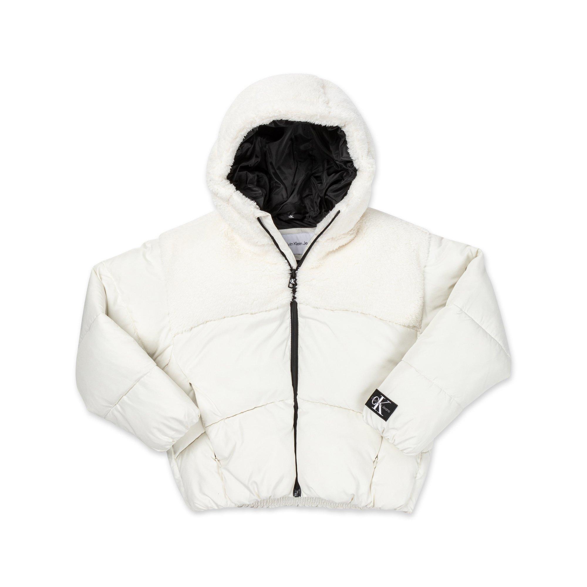 Image of Jacke Mit Kapuze Mädchen Weiss 12A