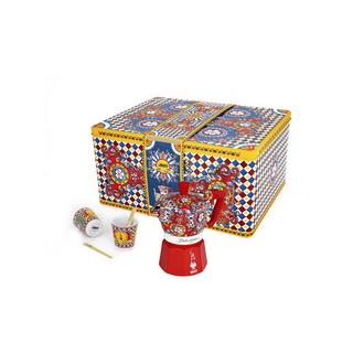 BIALETTI Kaffeebereiter-Set MOKA 2T D&G 