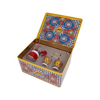 BIALETTI Kaffeebereiter-Set MOKA 2T D&G 