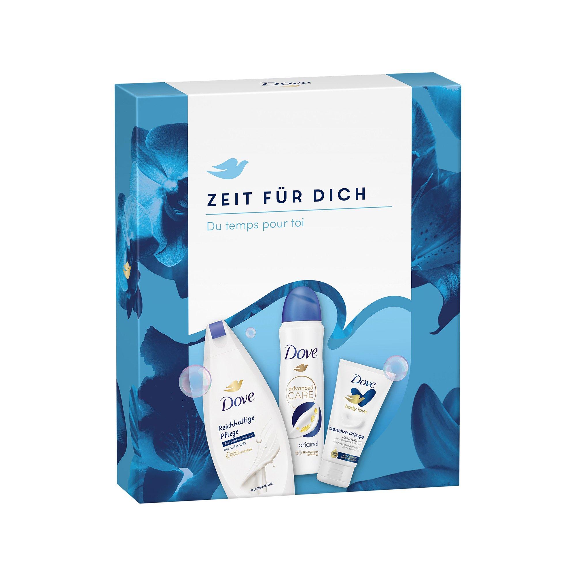Image of Geschenkset "zeit Für Dich" Ein Ideales Geschenk Mit Pflegedusche, Deodorant Und Handcreme Unisex Set