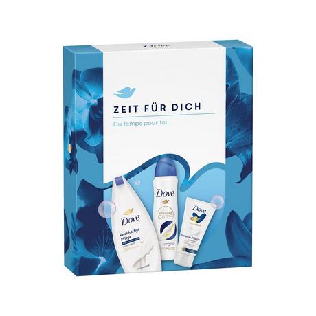 Dove  Geschenkset "Zeit für Dich" ein ideales Geschenk mit Pflegedusche, Deodorant und Handcreme 