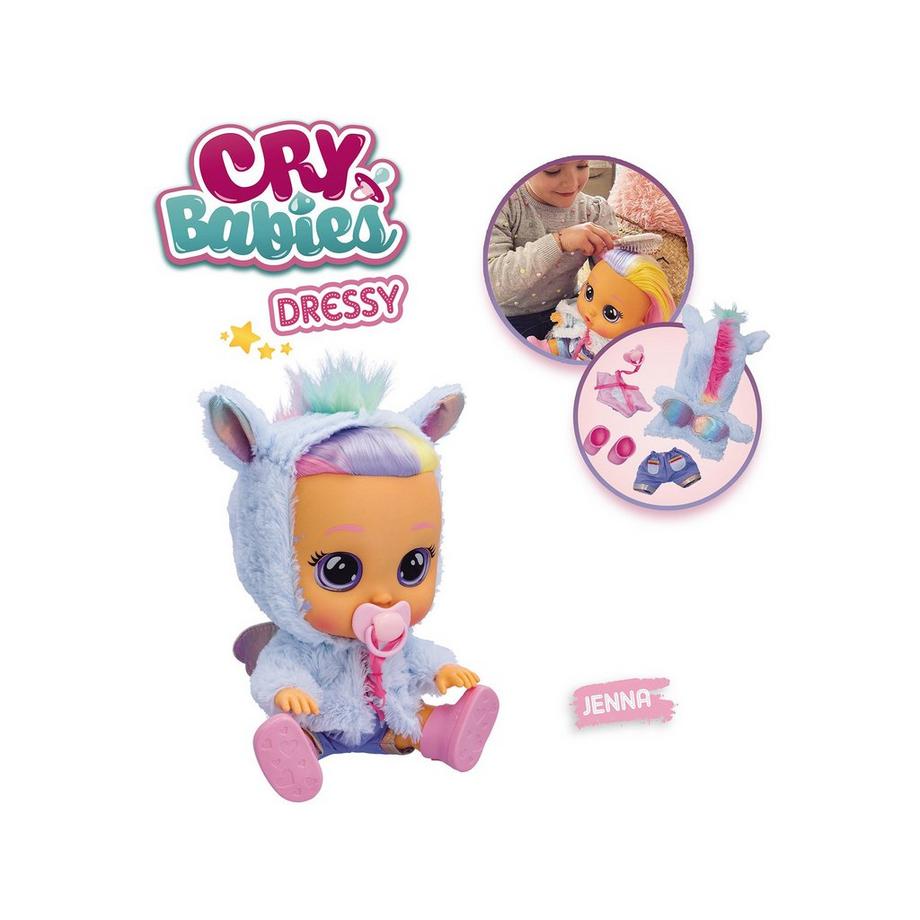 IMC Toys  Cry Babies Dressy Fantasy Jenna 