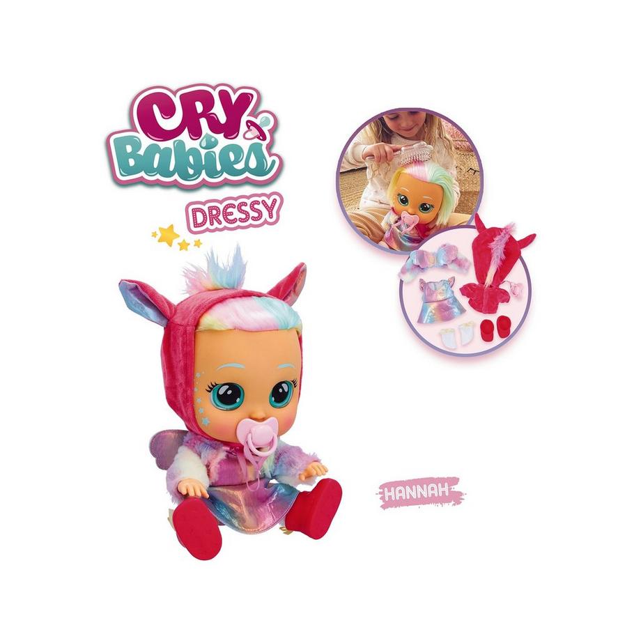 IMC Toys  Cry Babies Dressy Fantasy Hannah 