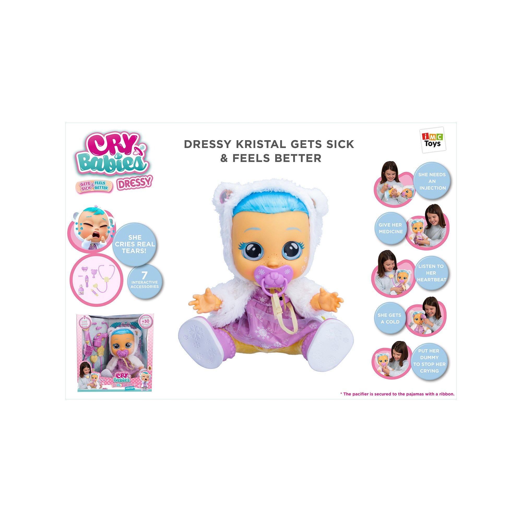 IMC Toys  Cry Babies Dressy Kristal 