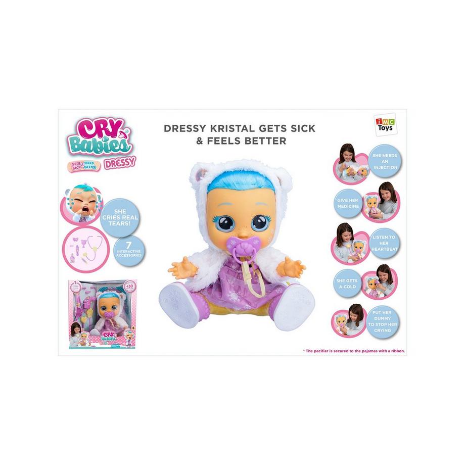 IMC Toys  Cry Babies Dressy Kristal 