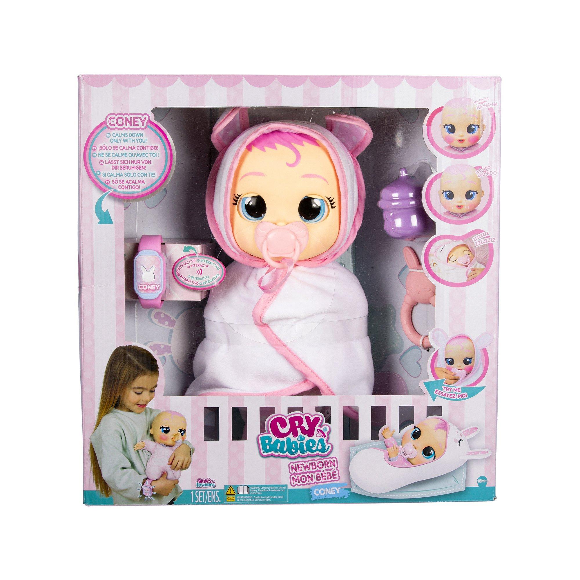 IMC Toys  Cry Babies Newborn Coney 