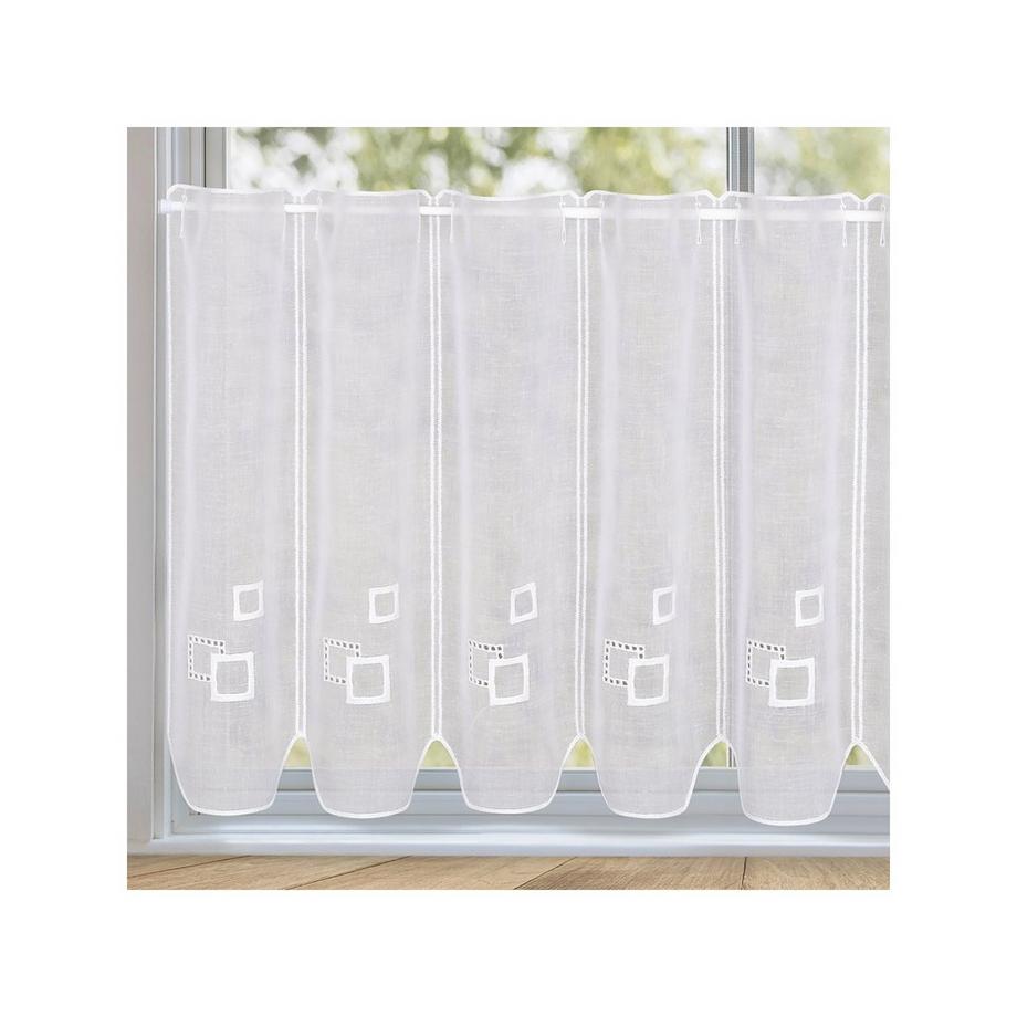 Gerster Collection Vitrages Bistro Bianca 