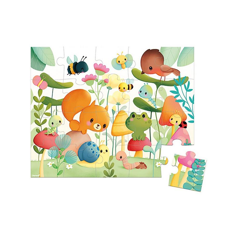 Janod  Puzzle I miei amici in giardino 