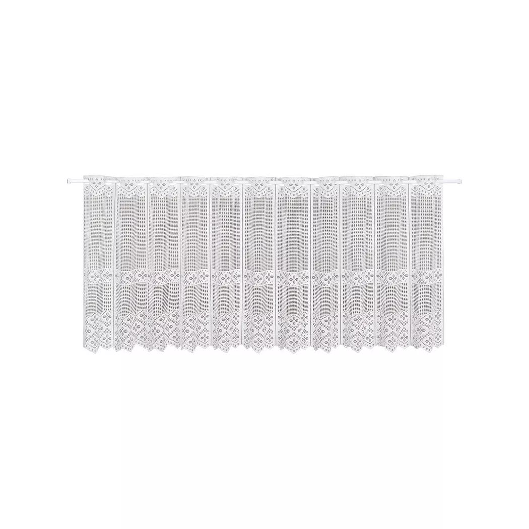Gerster Collection - Scheibengardinen, 150X45CM, Weiss