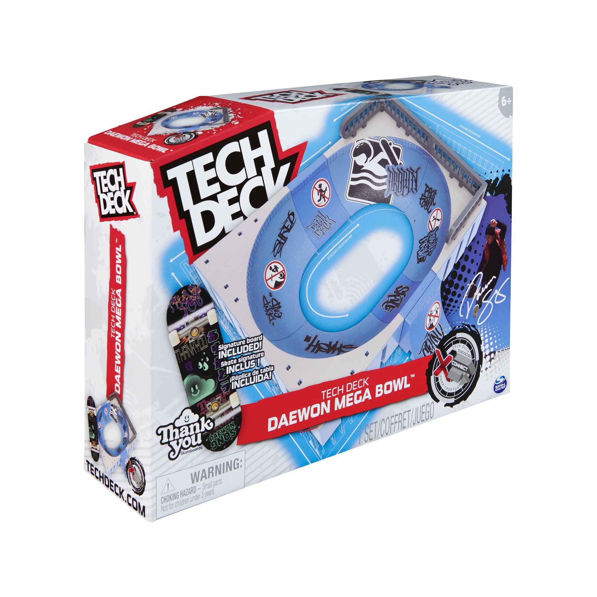 TECH DECK  Coffret rampe personnalisable à construire avec fingerboard exclusif 