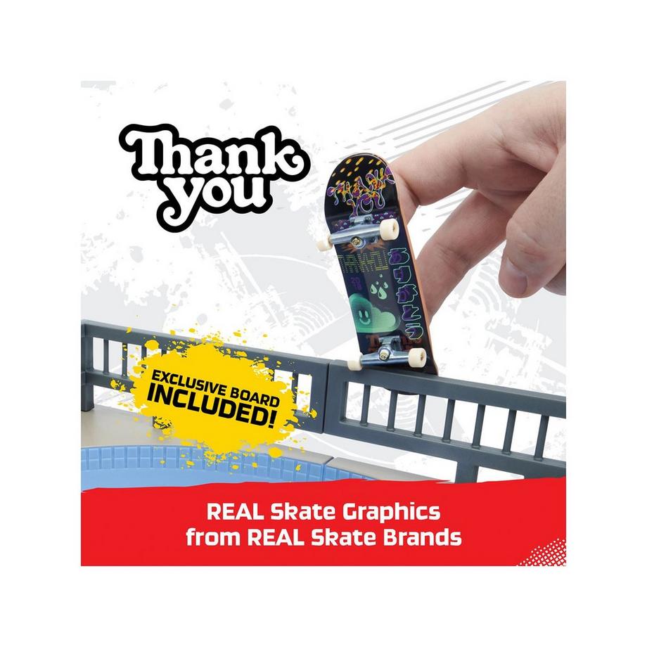 TECH DECK  Mega Bowl Finger-Skateboard-Rampe 