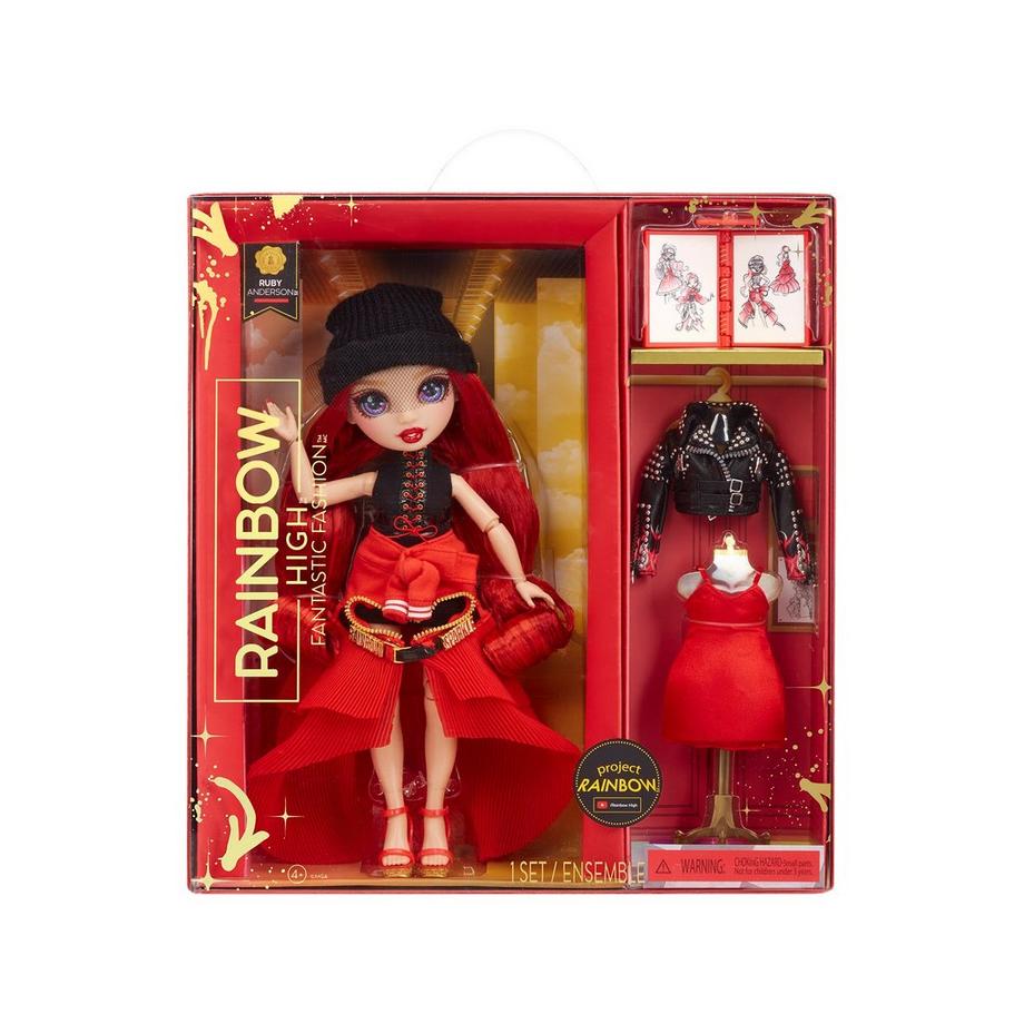 MGA  Rainbow High Fashion Puppe, Rot 