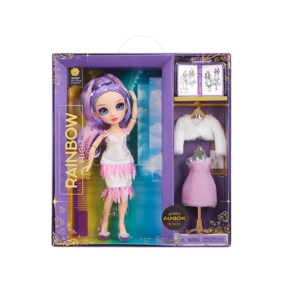 MGA  Rainbow High Puppe, violett 