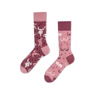 Many Mornings Simply The Breast Gemusterte Socken  