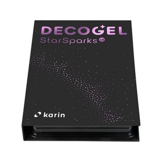 Karin Crayons en gel métallique dans une boîte en carton Star Sparks 