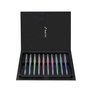 Karin Crayons en gel métallique dans une boîte en carton Milky Way 