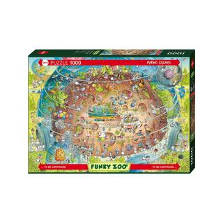 Heye  Marino Degano Puzzle Zoo Spaziale, 1000 pezzi 