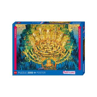 Heye  Marino Degano Puzzle Deep Down, 2000 Teile 