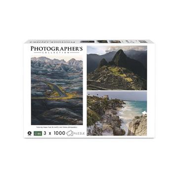 Puzzle Montagne, 3 x1000 Pezzi