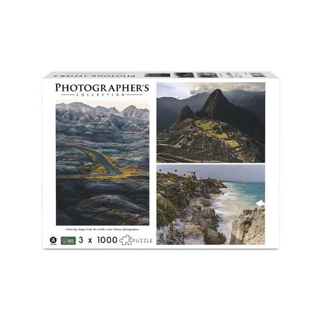 Merchant Ambassador  Puzzle Berge und Klippen, 3 x 1000 Teile 