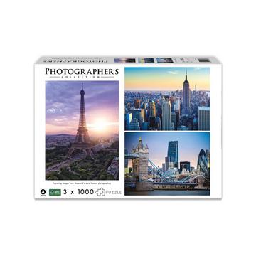 Puzzle Sites touristiques 3 x 1000 Pièces