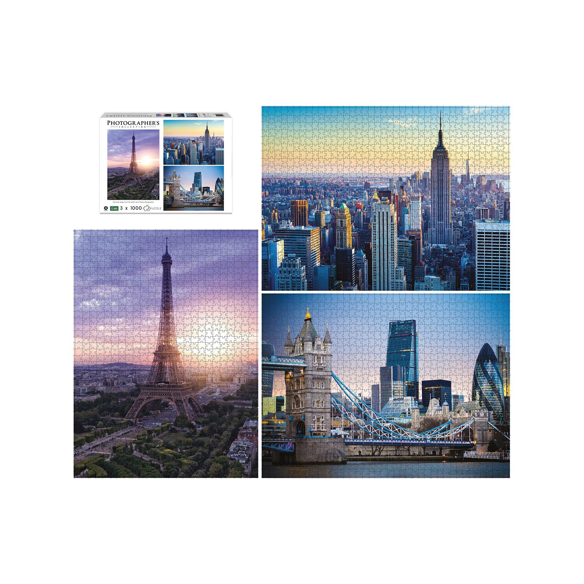 Merchant Ambassador  Puzzle Sehenswürdigkeiten 3 x 1000 Teile 