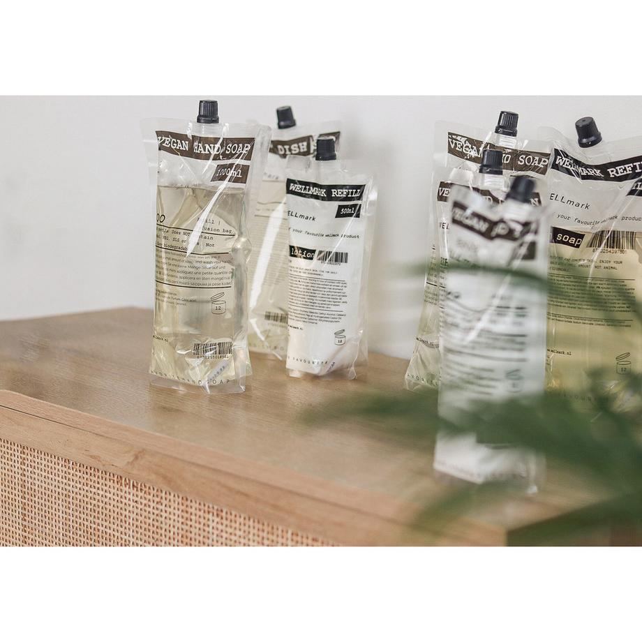 Wellmark Bamboo Sachet recharge de savon pour les mains 